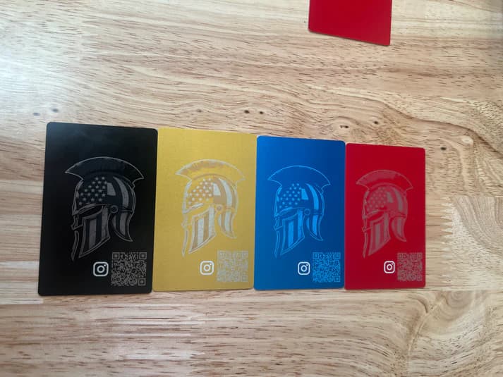 Premium Metallist Visiitkaardid